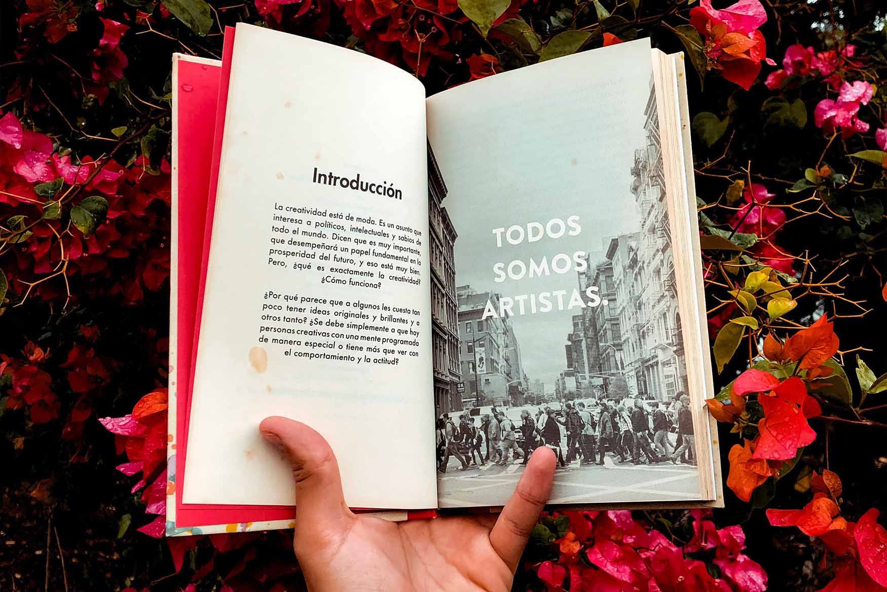 Ejemplo de una introducción del libro "Todos somos artistas".